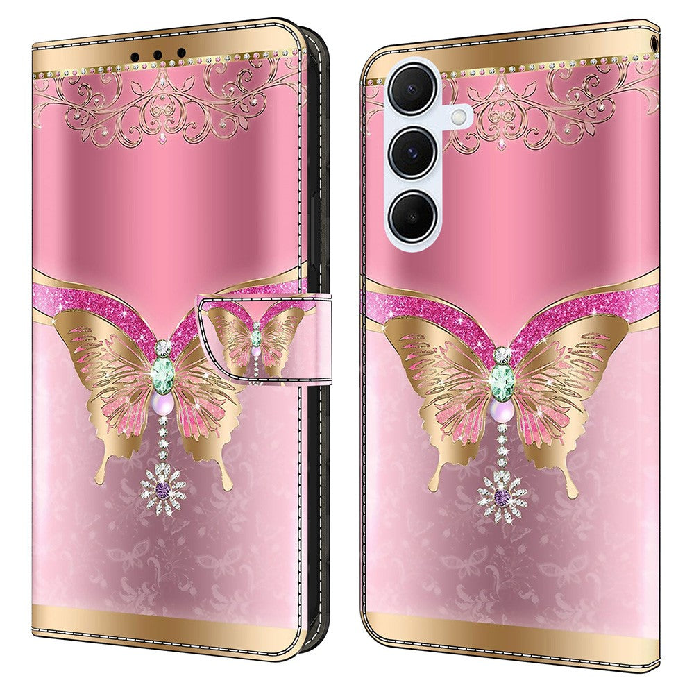 For Samsung Galaxy A36 5G / A56 5G Case 3D Pattern PU Leather Wallet Phone Cover with Stand