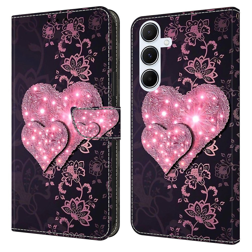 For Samsung Galaxy A36 5G / A56 5G Case 3D Pattern PU Leather Wallet Phone Cover with Stand