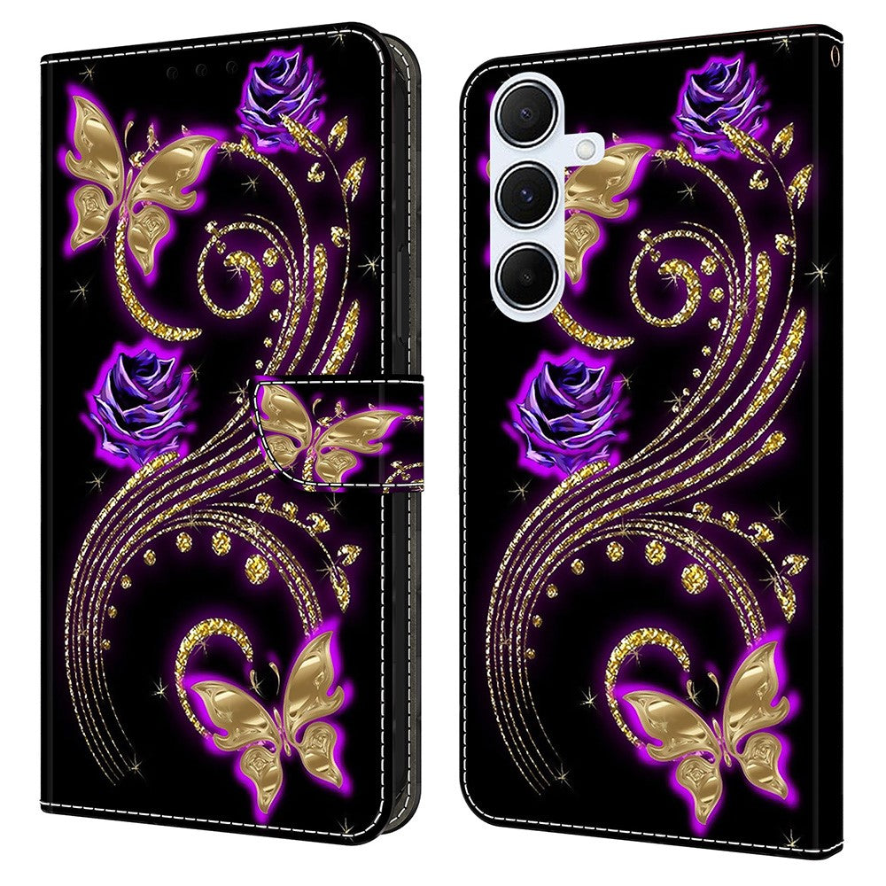For Samsung Galaxy A36 5G / A56 5G Case 3D Pattern PU Leather Wallet Phone Cover with Stand