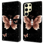 For Samsung Galaxy S25 Ultra Case 3D Pattern PU Leather Wallet Phone Cover with Stand