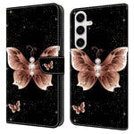 For Samsung Galaxy S25 Case 3D Pattern PU Leather Wallet Phone Cover with Stand