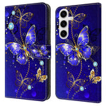 For Samsung Galaxy S25 Case 3D Pattern PU Leather Wallet Phone Cover with Stand
