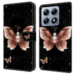 For Xiaomi 14T Pro Case 3D Pattern PU Leather Wallet Phone Cover with Stand