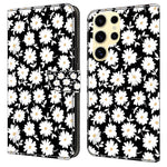 For Samsung Galaxy S25 Ultra Case Magnetic Clasp 3D Pattern Leather Wallet Phone Cover
