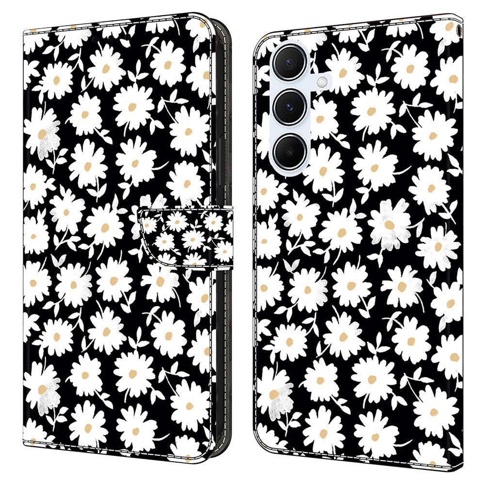 For Samsung Galaxy A36 5G / A56 5G Case Magnetic Clasp 3D Pattern Leather Wallet Phone Cover