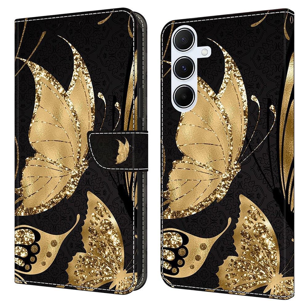 For Samsung Galaxy A36 5G / A56 5G Case Magnetic Clasp 3D Pattern Leather Wallet Phone Cover