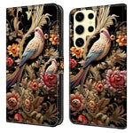 For Samsung Galaxy S25 Ultra Case PU Leather Wallet Phone Cover with Stand