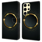 For Samsung Galaxy S25 Ultra Case PU Leather Wallet Phone Cover with Stand
