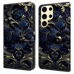 For Samsung Galaxy S25 Ultra Case PU Leather Wallet Phone Cover with Stand