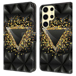 For Samsung Galaxy S25 Ultra Case PU Leather Wallet Phone Cover with Stand