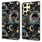 For Samsung Galaxy S25 Ultra Case PU Leather Wallet Phone Cover with Stand