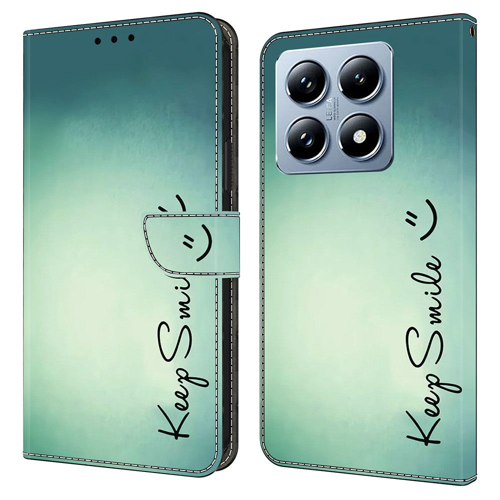 For Xiaomi 14T Pro Case PU Leather Wallet Phone Cover with Stand