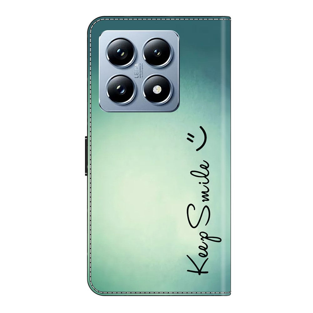 For Xiaomi 14T Pro Case PU Leather Wallet Phone Cover with Stand