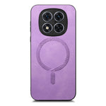 For Xiaomi Redmi Note 14 Pro+ 5G Leather Back Magnetic Case Skin-Touch Phone Cover