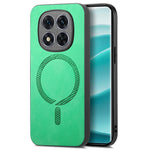 For Xiaomi Redmi Note 14 Pro+ 5G Leather Back Magnetic Case Skin-Touch Phone Cover
