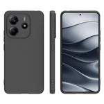 For Xiaomi Redmi Note 14 4G (163.25mm) Case Slim TPU Matte Smooth Phone Cover