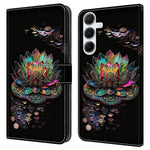 For Samsung Galaxy A36 5G / A56 5G Case Pattern Printed Protective Cover TPU+PU Leather Flip Phone Case