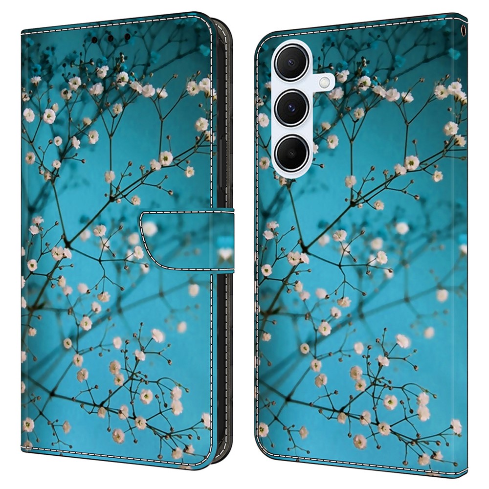 For Samsung Galaxy A36 5G / A56 5G Case Pattern Printed Protective Cover TPU+PU Leather Flip Phone Case