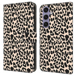 Til Samsung Galaxy S25+ Cover med mønstertryk Beskyttende Cover TPU+PU Læder Flip Telefoncover