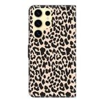 For Samsung Galaxy S25 Ultra Case Pattern Printed Protective Cover TPU+PU Leather Flip Phone Case