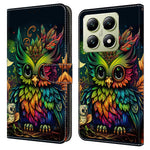 For Xiaomi 14T Case Pattern Printed Protective Cover TPU+PU Leather Flip Phone Case