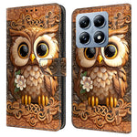 For Xiaomi 14T Pro Case Pattern Printed Protective Cover TPU+PU Leather Flip Phone Case
