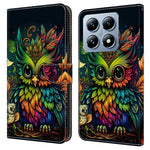For Xiaomi 14T Pro Case Pattern Printed Protective Cover TPU+PU Leather Flip Phone Case