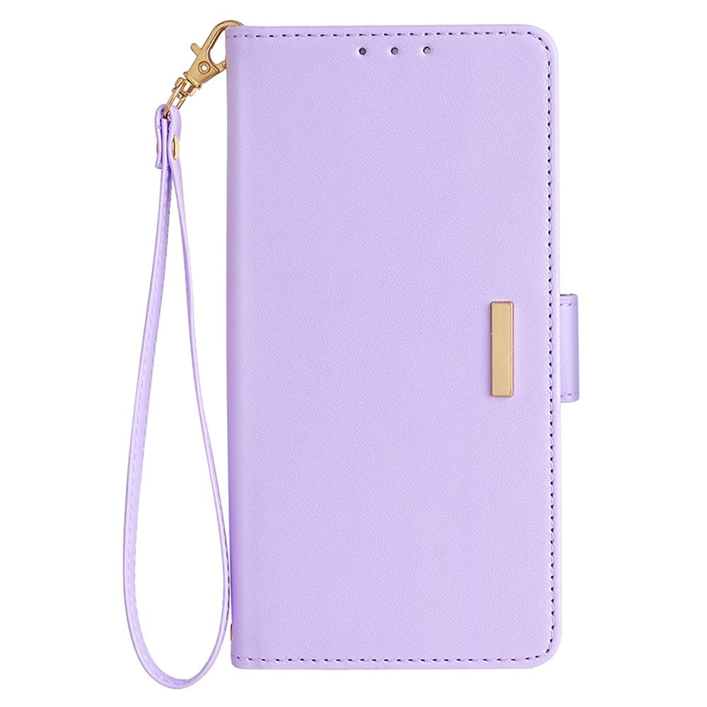 For Xiaomi 14T Leather Wallet Case RFID Blocking Stand Cover with Hand Strap