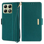 For Xiaomi 14T Leather Wallet Case RFID Blocking Stand Cover with Hand Strap