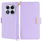 For Xiaomi Redmi Note 14 Pro 5G / Poco X7 5G Leather Wallet Case RFID Blocking Stand Cover with Hand Strap