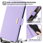 For Xiaomi Redmi Note 14 Pro 5G / Poco X7 5G Leather Wallet Case RFID Blocking Stand Cover with Hand Strap