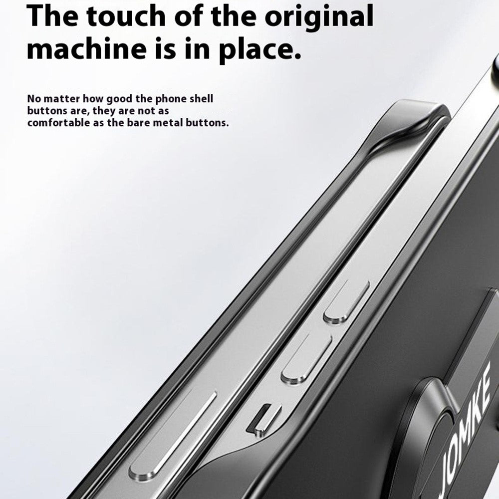 Til Samsung Galaxy S25+ Cover Hard PC Rammeløs Bagmaling Kickstand Telefoncover