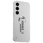 Til Samsung Galaxy S25+ Cover Hard PC Rammeløs Bagmaling Kickstand Telefoncover