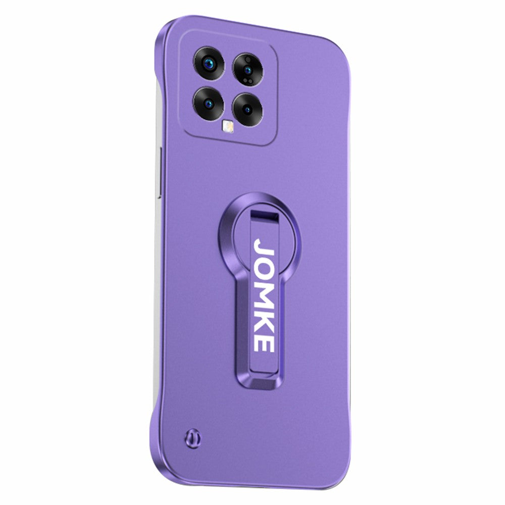 For Xiaomi 14 Case Hard PC Frameless Baking Paint Kickstand Phone Cover
