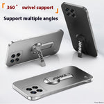 For Xiaomi 14 Pro Case Hard PC Frameless Baking Paint Kickstand Phone Cover