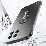For Xiaomi 14 Pro Case Hard PC Frameless Baking Paint Kickstand Phone Cover