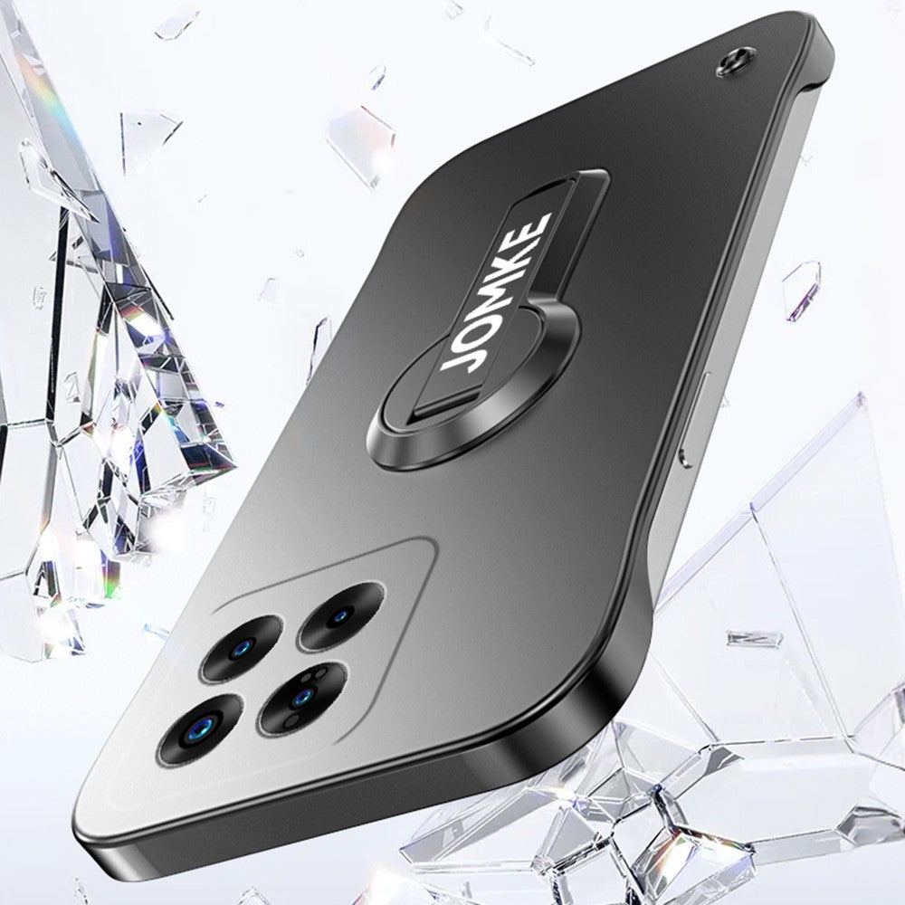 For Xiaomi 14 Pro Case Hard PC Frameless Baking Paint Kickstand Phone Cover