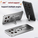 For Xiaomi 14 Ultra Case Hard PC Frameless Baking Paint Kickstand Phone Cover