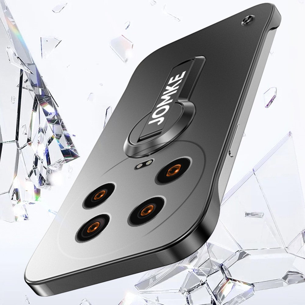 For Xiaomi 14 Ultra Case Hard PC Frameless Baking Paint Kickstand Phone Cover