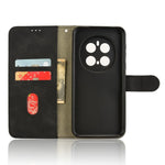 For Honor Magic7 Pro 5G Leather Case Skin-Feel Anti-Drop Wallet Flip Phone Cover