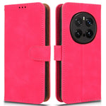 For Honor Magic7 Pro 5G Leather Case Skin-Feel Anti-Drop Wallet Flip Phone Cover
