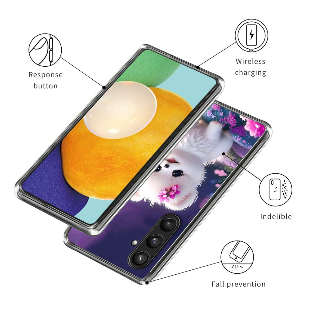 Samsung Galaxy A18 5G / A18 4G / A17 5G / A17 4G / A26 5G skal mönster tryckt stötsäkert TPU mobilskal