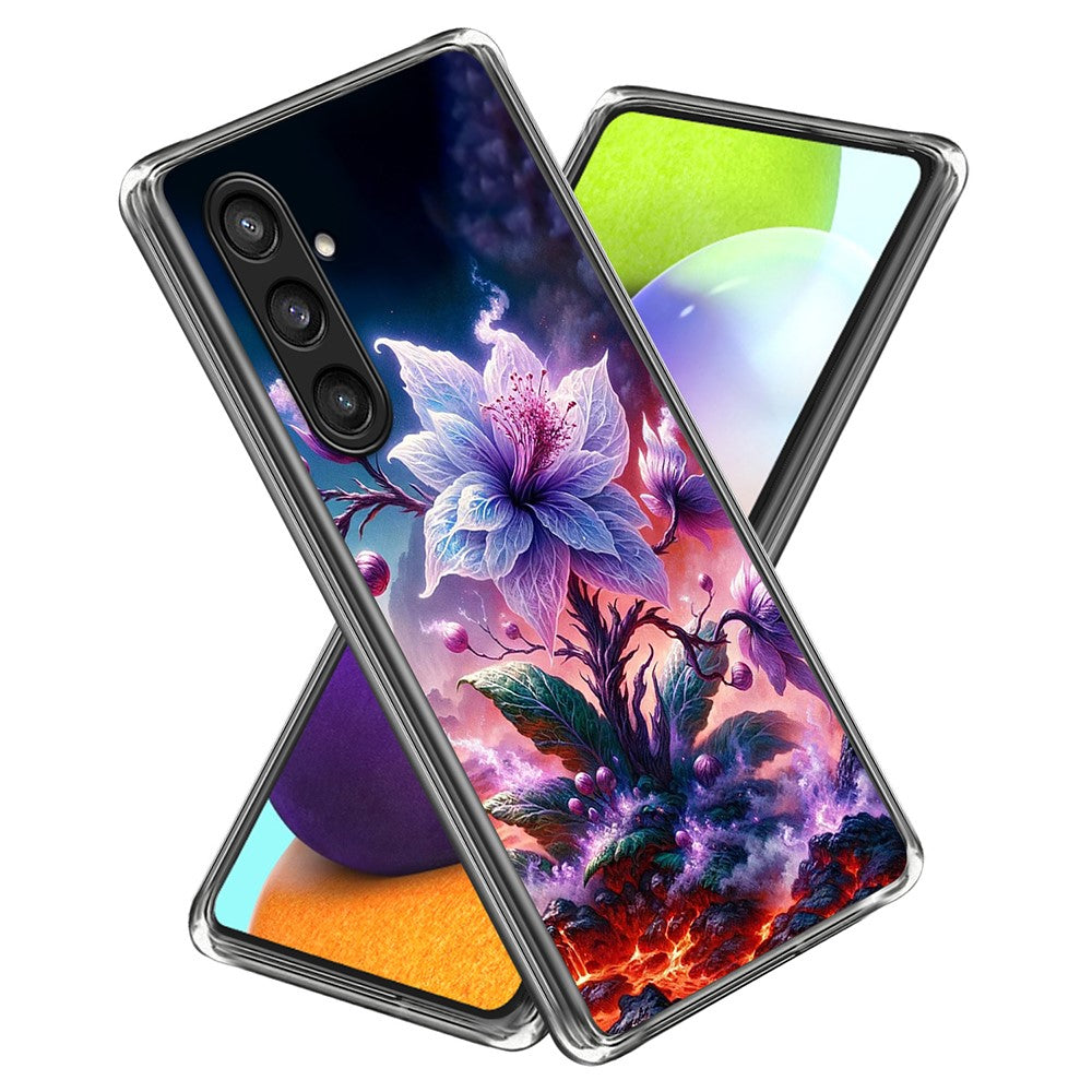 Samsung Galaxy A18 5G / A18 4G / A17 5G / A17 4G / A26 5G cover med trykt mønster, stødsikkert TPU-mobilcover