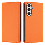 For Samsung Galaxy A25 5G (Global) (161.0 x 76.5 x 8.3mm) Wallet Case RFID Blocking Litchi Texture Leather Mobile Cover
