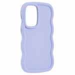 Til Samsung Galaxy A36 5G / A56 5G etui TPU beskyttende telefoncover unikt krøllet bølgeramme