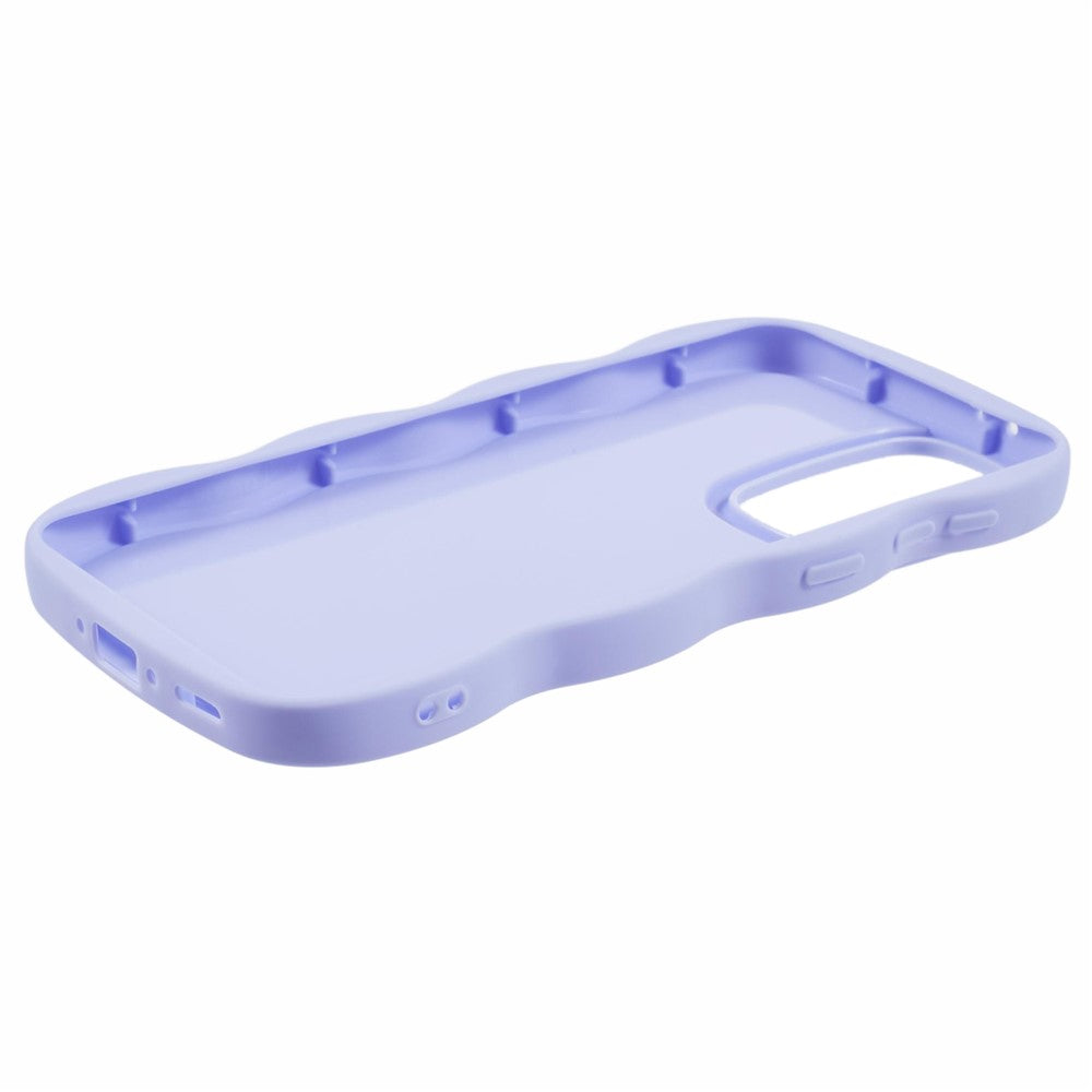 Til Samsung Galaxy A36 5G / A56 5G etui TPU beskyttende telefoncover unikt krøllet bølgeramme