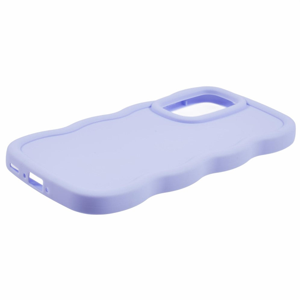 Til Samsung Galaxy A36 5G / A56 5G etui TPU beskyttende telefoncover unikt krøllet bølgeramme