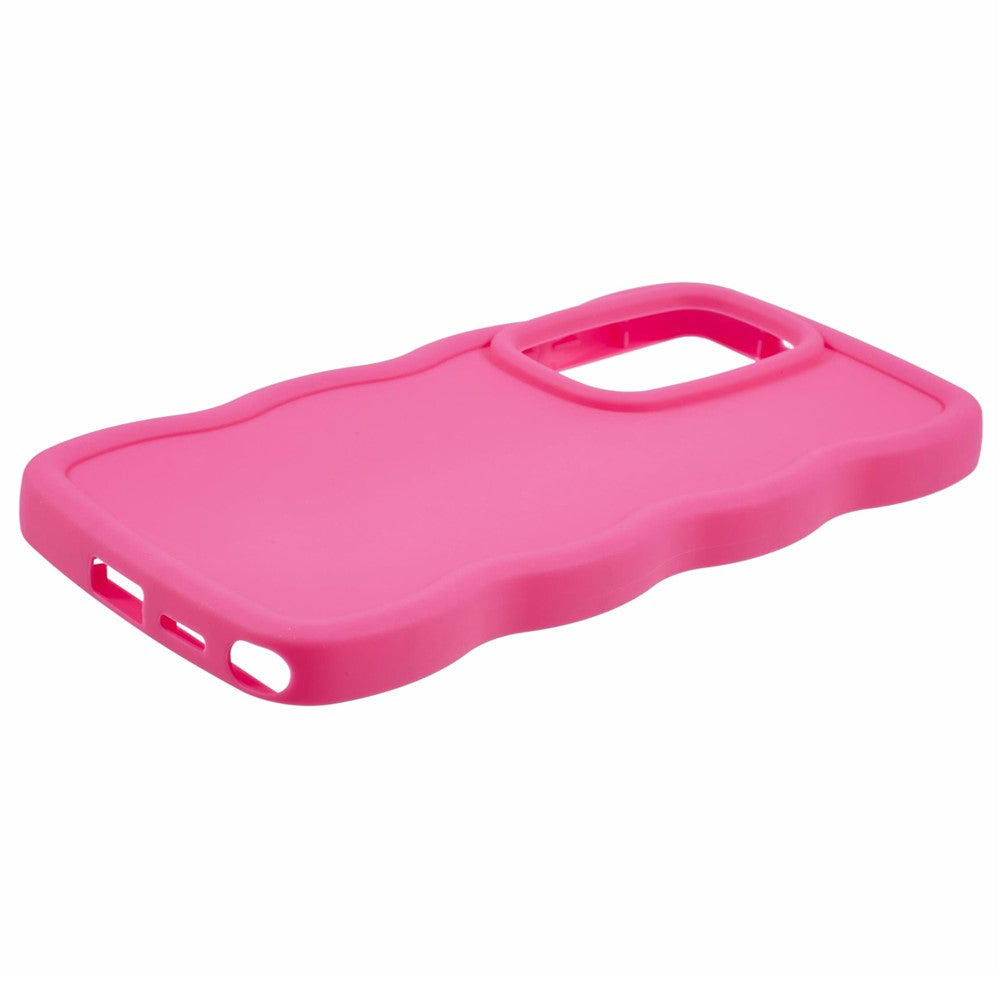 For Samsung Galaxy S25 Ultra Case TPU Protective Phone Cover Unique Curly Wave Frame