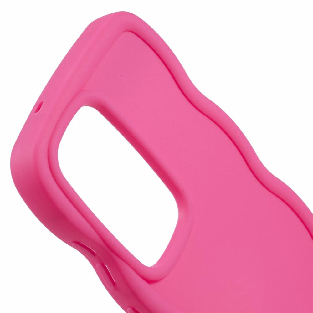 For Samsung Galaxy S25 Ultra Case TPU Protective Phone Cover Unique Curly Wave Frame