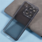 WANLONFENG DKSM Series for Xiaomi 15 TPU Case Electroplated Frame with Tempered Glass